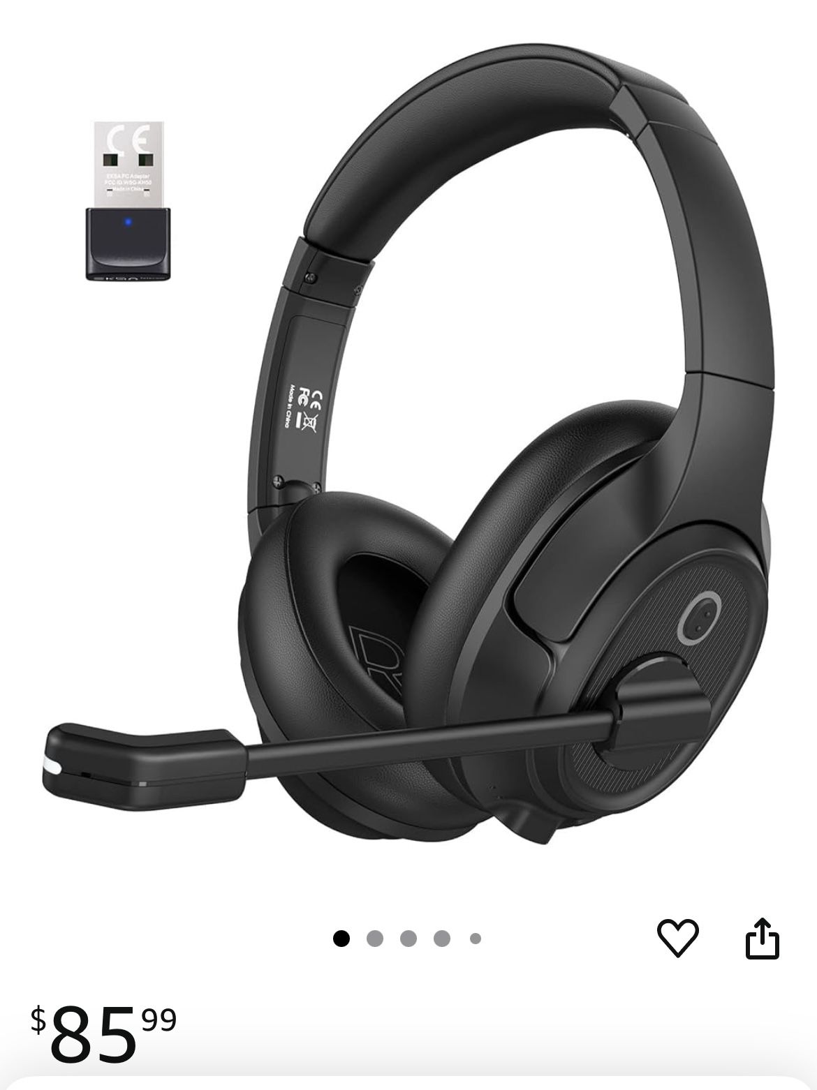New Eksa Telecom Wireless Headset. 30 Hour Talk Time