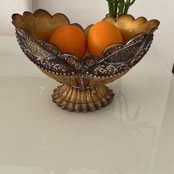 Antique Base Candy Holder Fruit