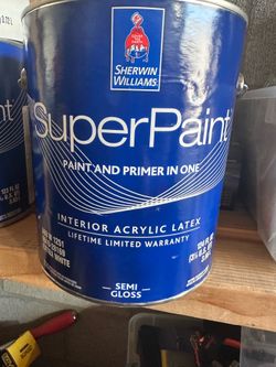 1 Gallon Sherwin-Williams Super Paint