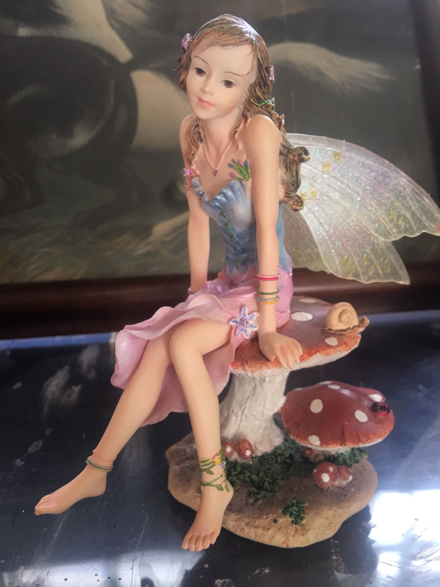 Stunning Collectable glass Fairy