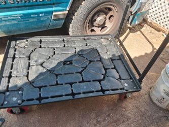 Heavy Duty Flat Platform Cart with Casters