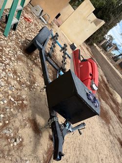 Jet ski and trailer