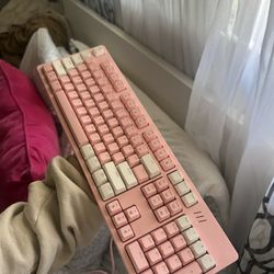 Gaming Keyboard Pink RGB