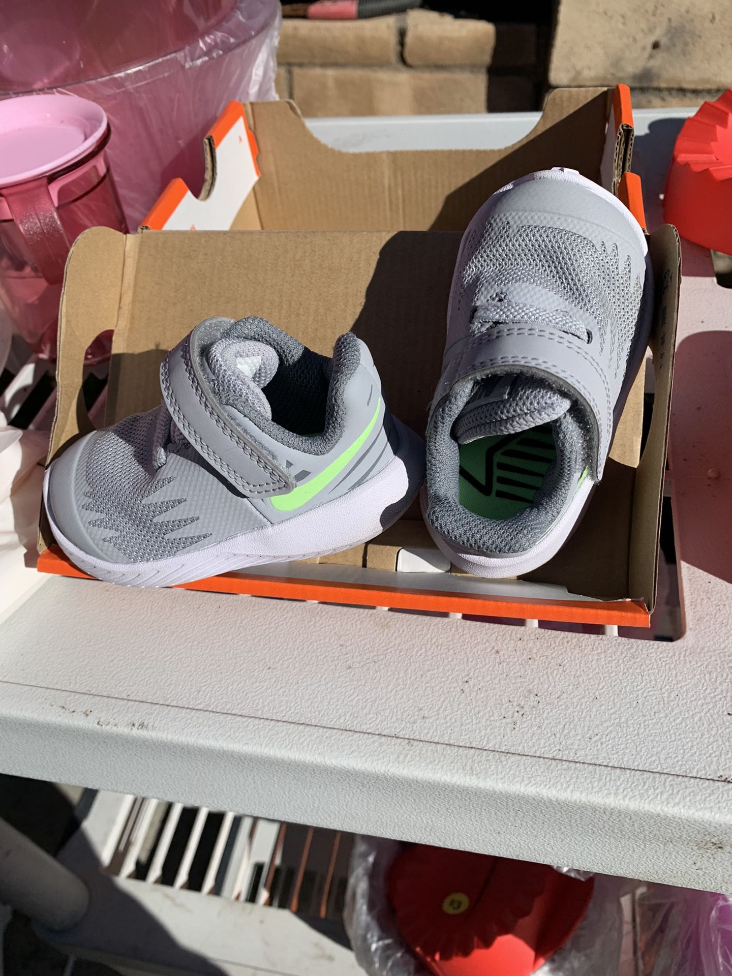 Baby Shoes Nikes $15 Each Size 2 Pink Boots Size 3 $5 White Shoes Size 3 $2