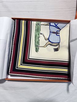 Hermes scarf Dimensions: 34.8" x 34.8" Hermes horse scarf Brand new $500 OBO