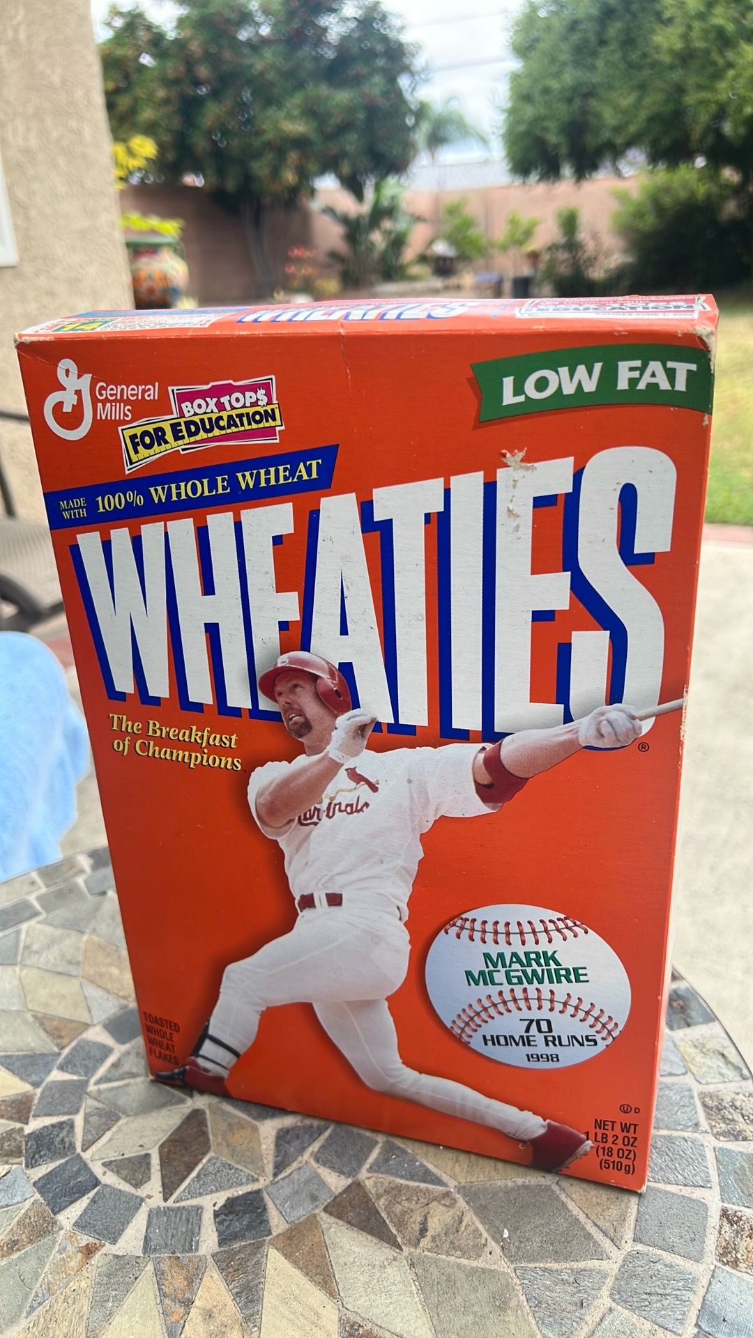 Wheaties Collectable unopened box