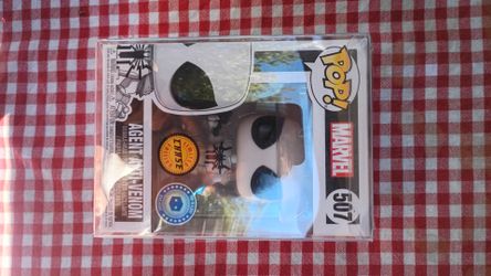 Funko Pop Agent Anti-Venom 507 CHASE Pop In A Box Exclusive + Protector