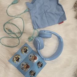 BuddyPhones Play Plus | Wired or Wireless Foldable Bluetooth Kids Headphones + Microphone