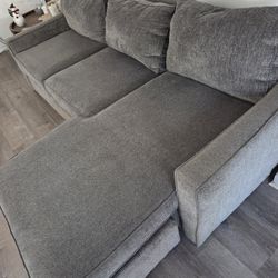 3 Seat Grey Sectional