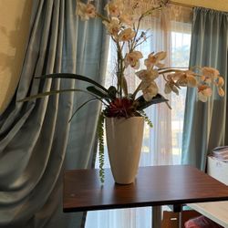 Tall Vase & Flowers  Over 3 Ft 