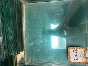 12 x 12 square glass panes