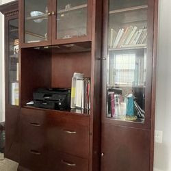 Mahogany Office Desk Set