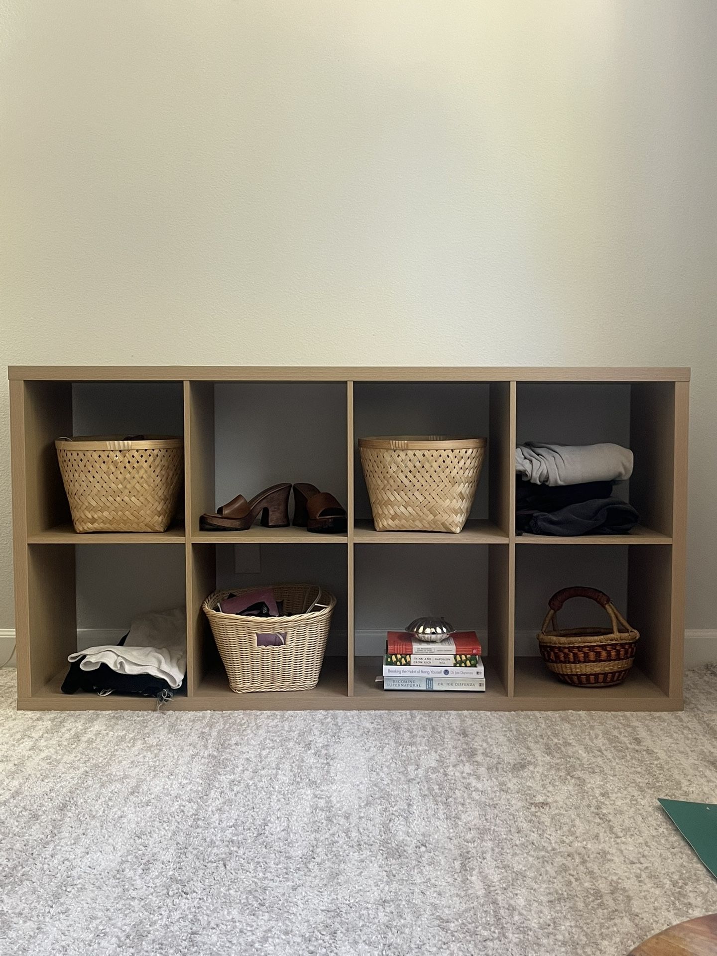 Bundle Modern Warm Oak Cubed shelves 