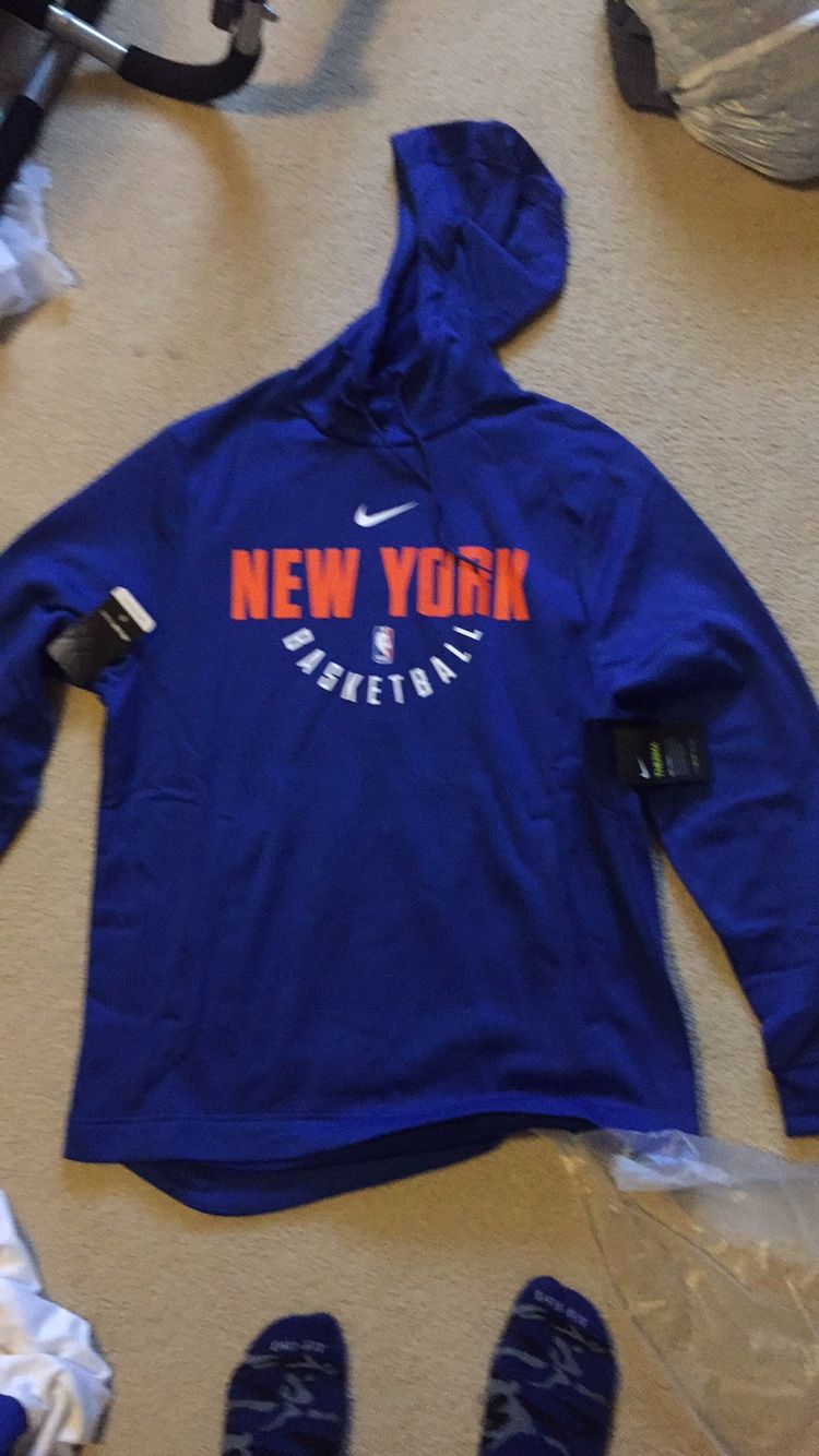 Nike New York basketball hoodie