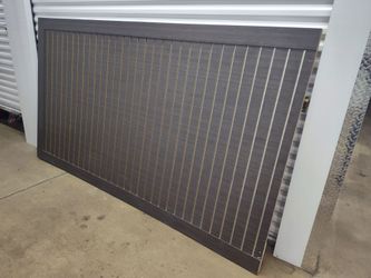 NEW! Riviera composite privacy fence panel in a vertical slat design