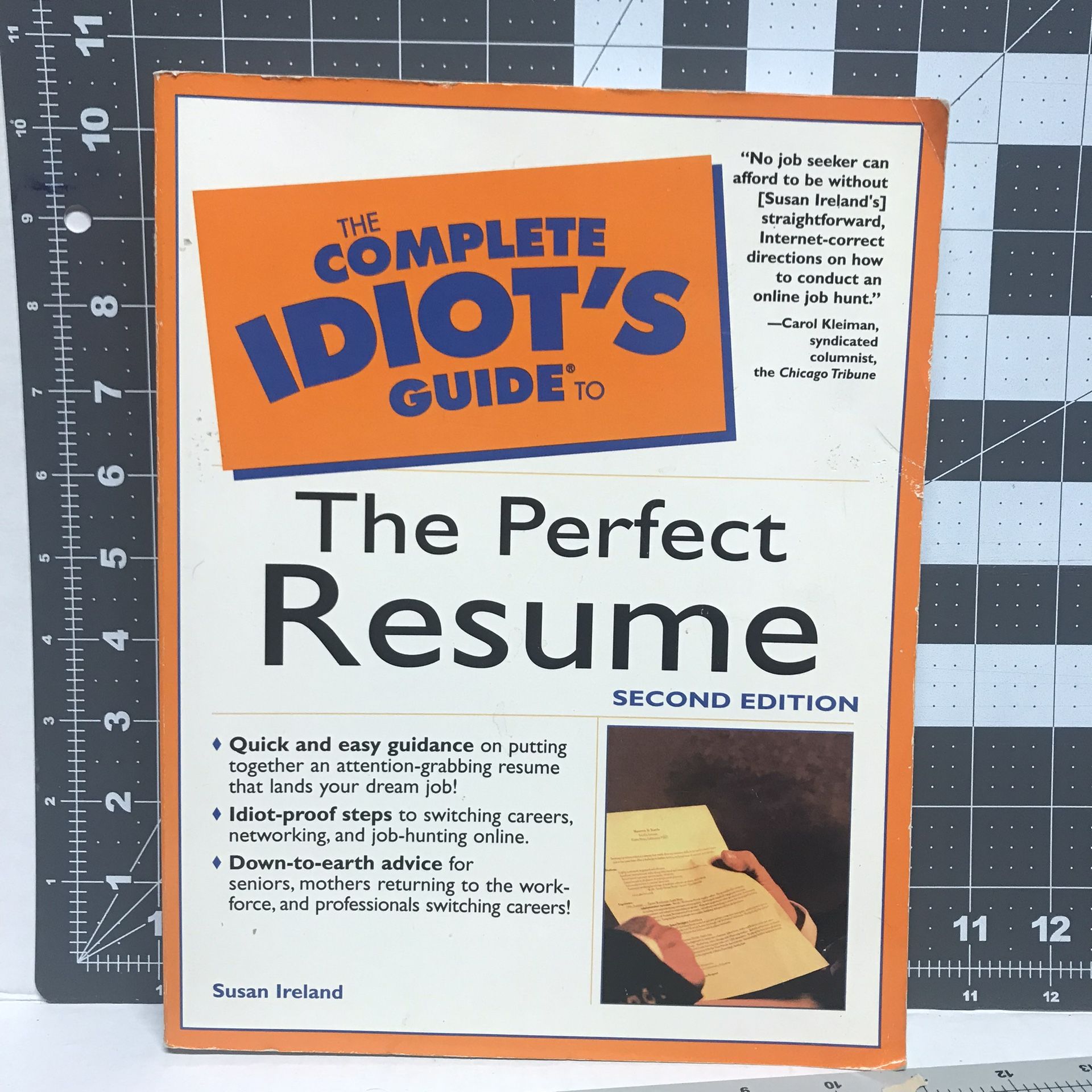 Complete idiots guide, the perfect resume paperback