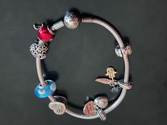 Pandora Bracelet With Charms