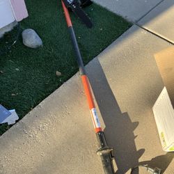 Remington pole chainsaw, corded 120V WITH SHARPENER