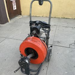 General Pipe Cleaners SPEEDROOTER 91 heavy-duty, professional Main Line  drain cleaning machine