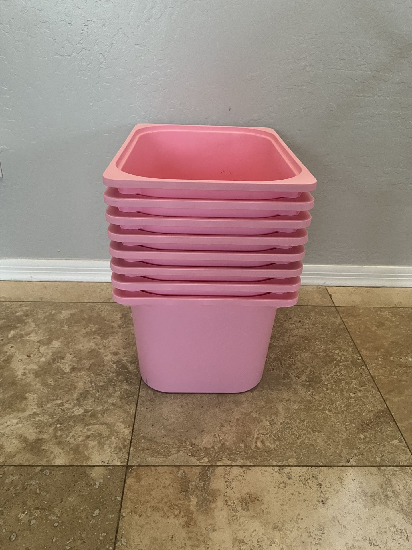 IKEA Trofast Totes -1 Small And 6 Large