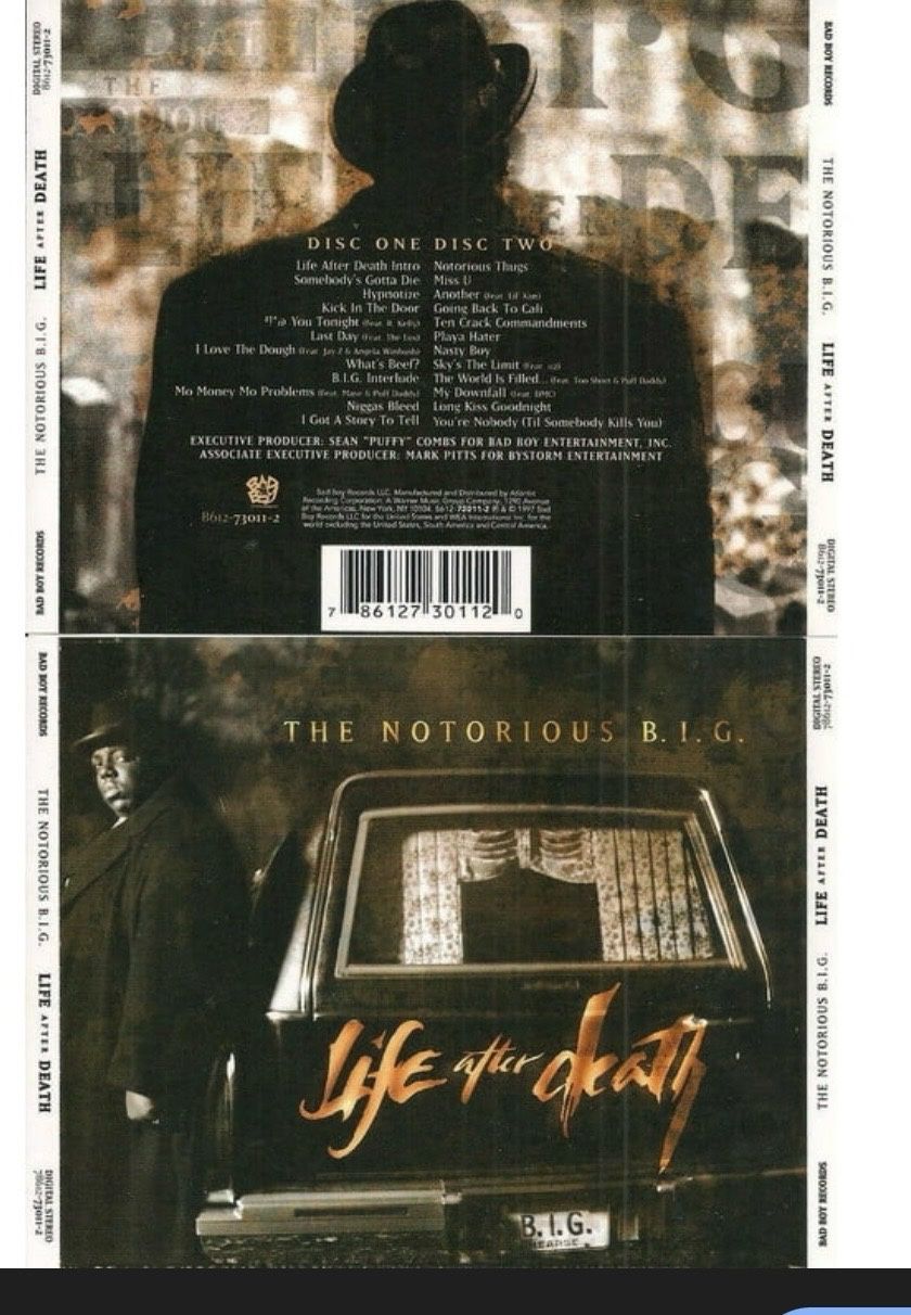 Notorious B.I.G Life After Death Album CD