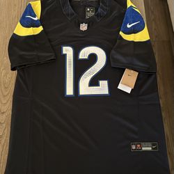 Puka Nacua Rams Midnight Jersey 
