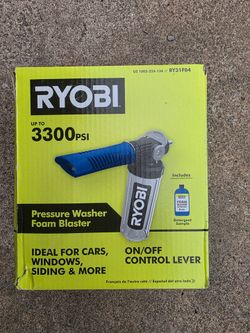Ryobi Pressure Washer Foam Blaster