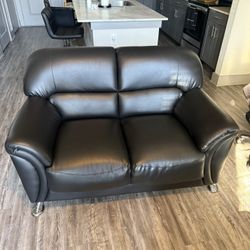Loveseat Leather Sofa