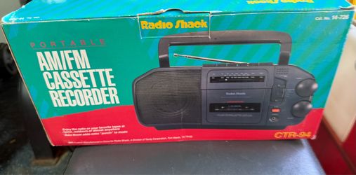 Am/Fm Cassette recorder Brand New