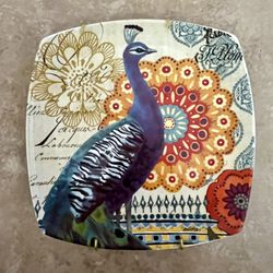 Peacock Decorative Plate