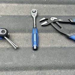 Set of 3 Hand tools (Kobalt & Husky) - New