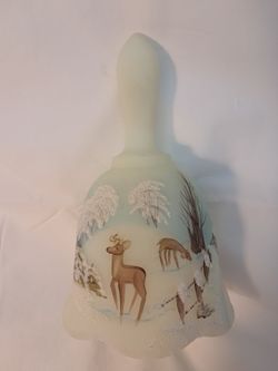 Fenton Signed Hand Bell