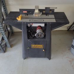 Router with router table