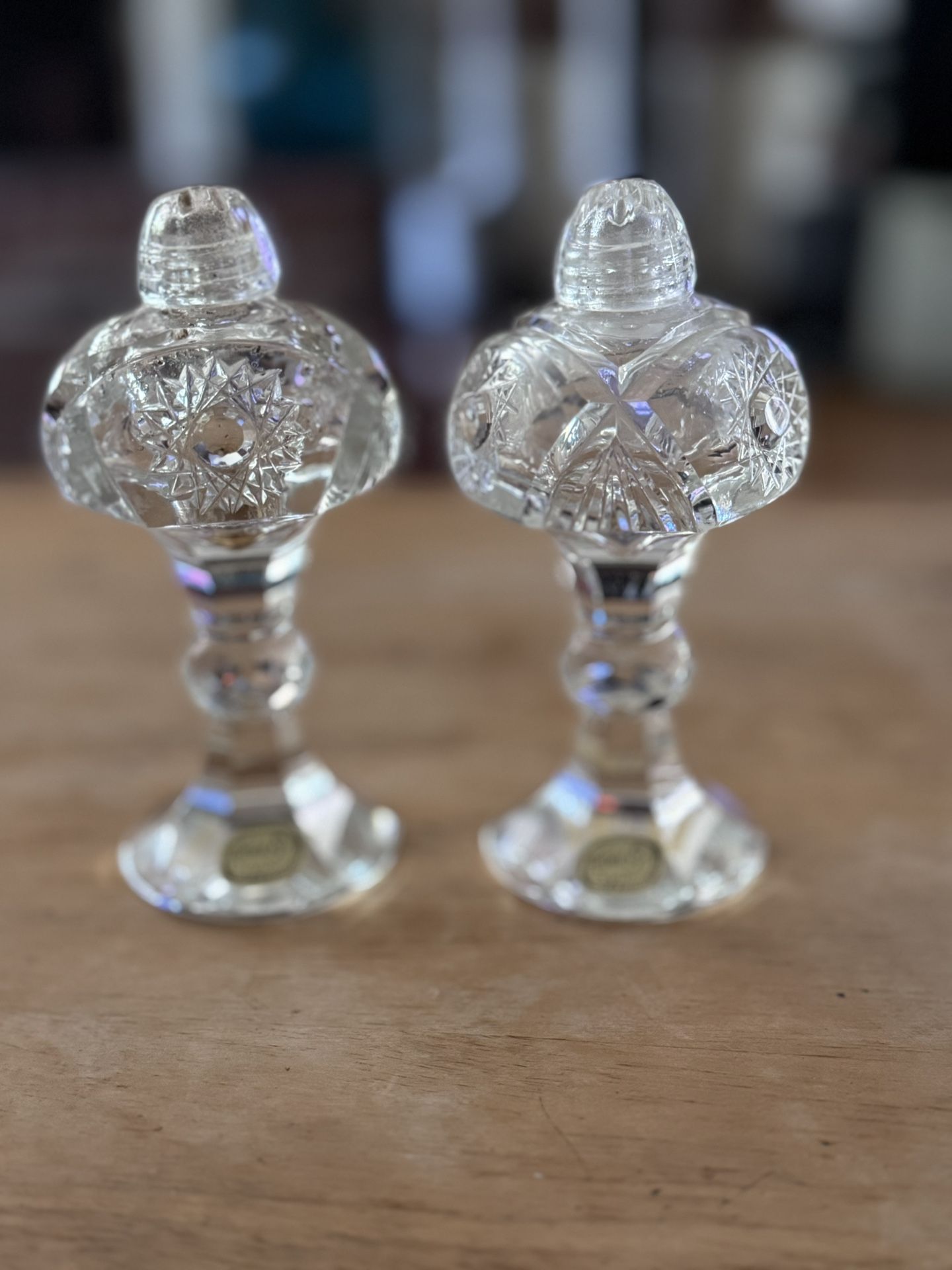 Gemco Crystal Salt And Pepper Shaker