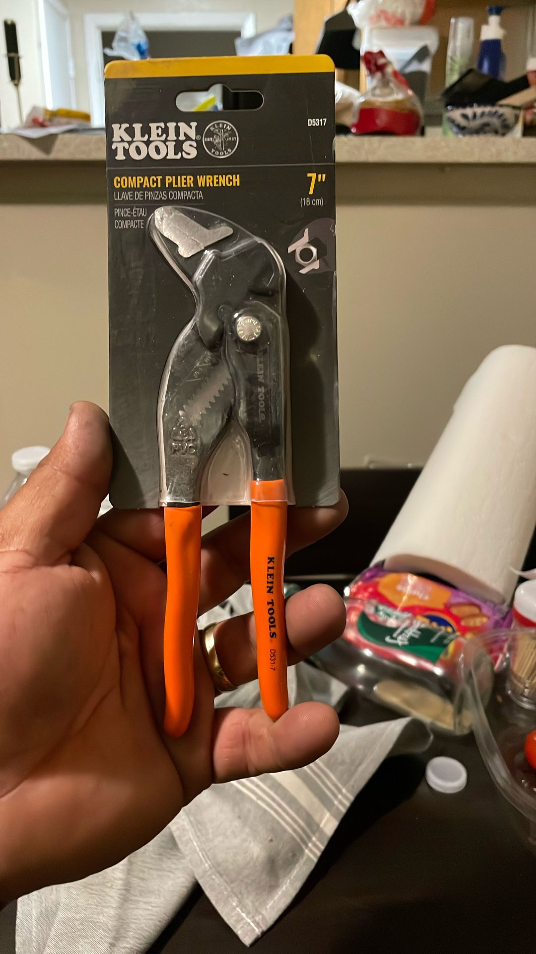 Klein Tools Compact Plier Wrench
