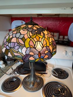 Tiffany style lamp