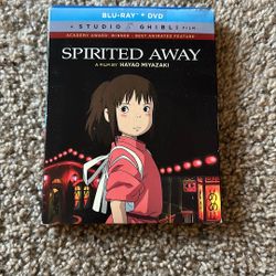 Spirited Away Blu-ray DVD 