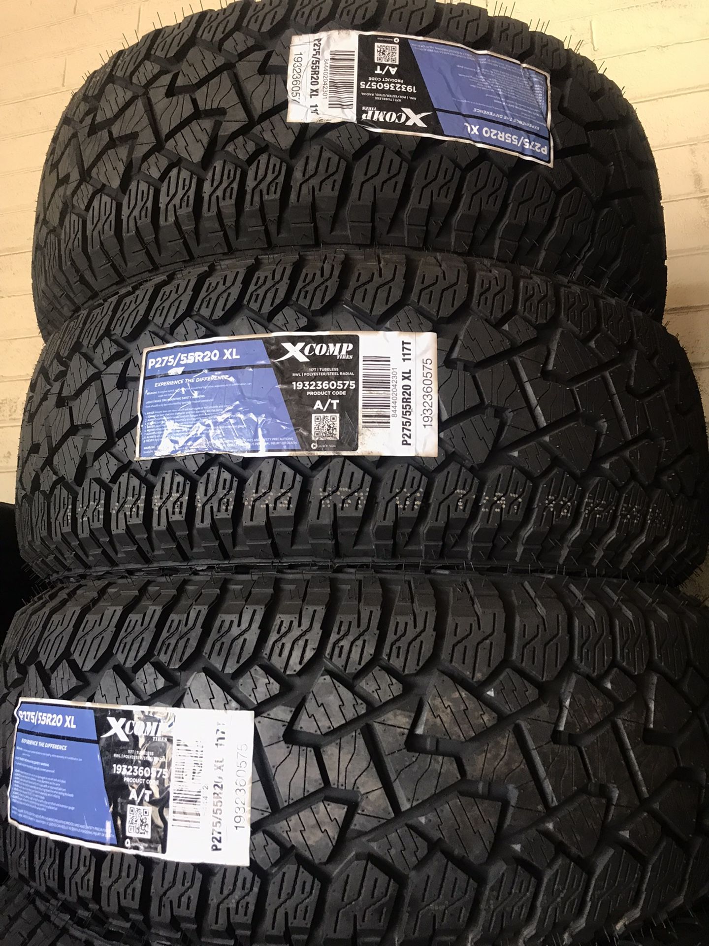 Llantas 275 55 20 Xcomp 