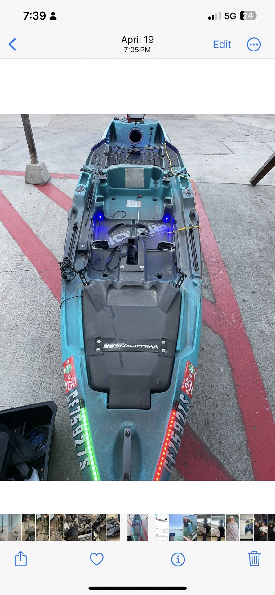 12 Foot Wilderness Recon 120 Pedal Drive
