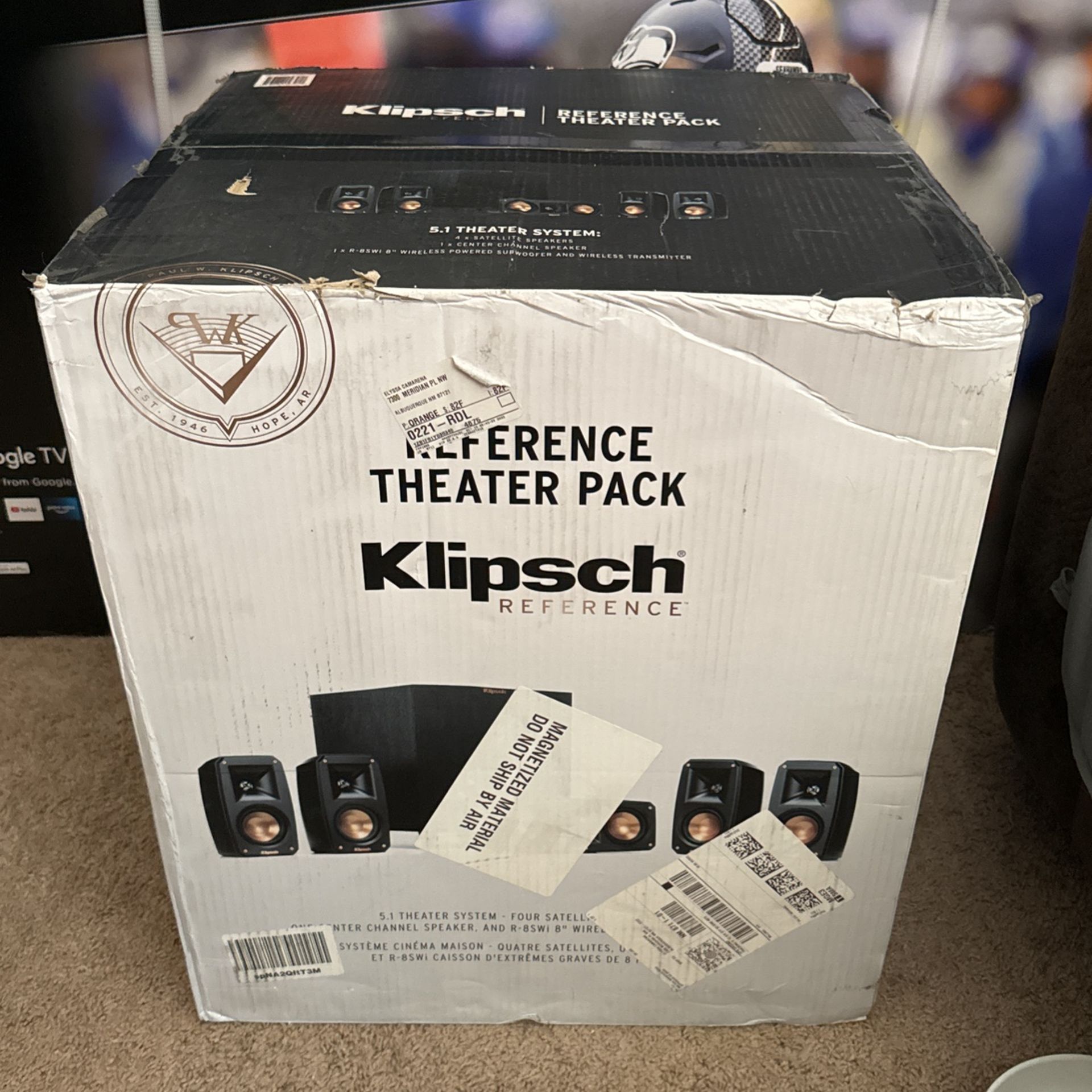 Klipsch Reference Cinema Dolby Atmos 5.1.4 System