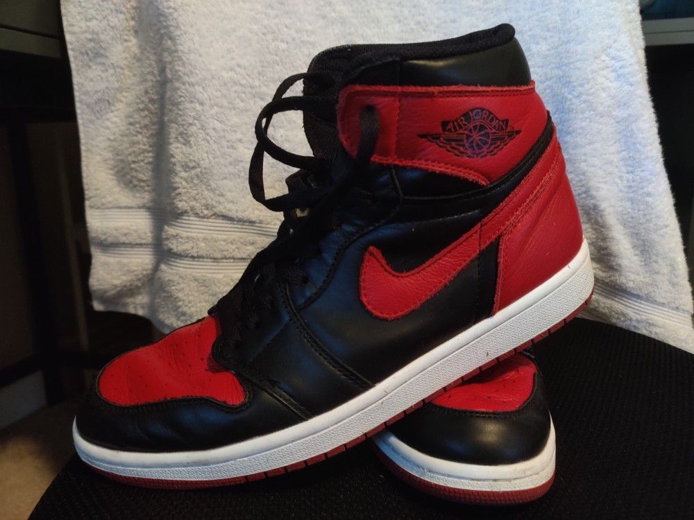 9.5 Bred Air Jordan