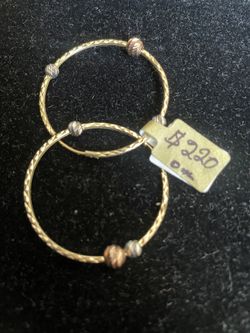 14k Gold Hoop Earrings