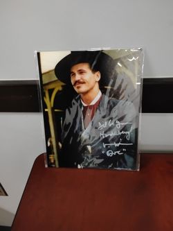 Signed Doc Holiday Photo