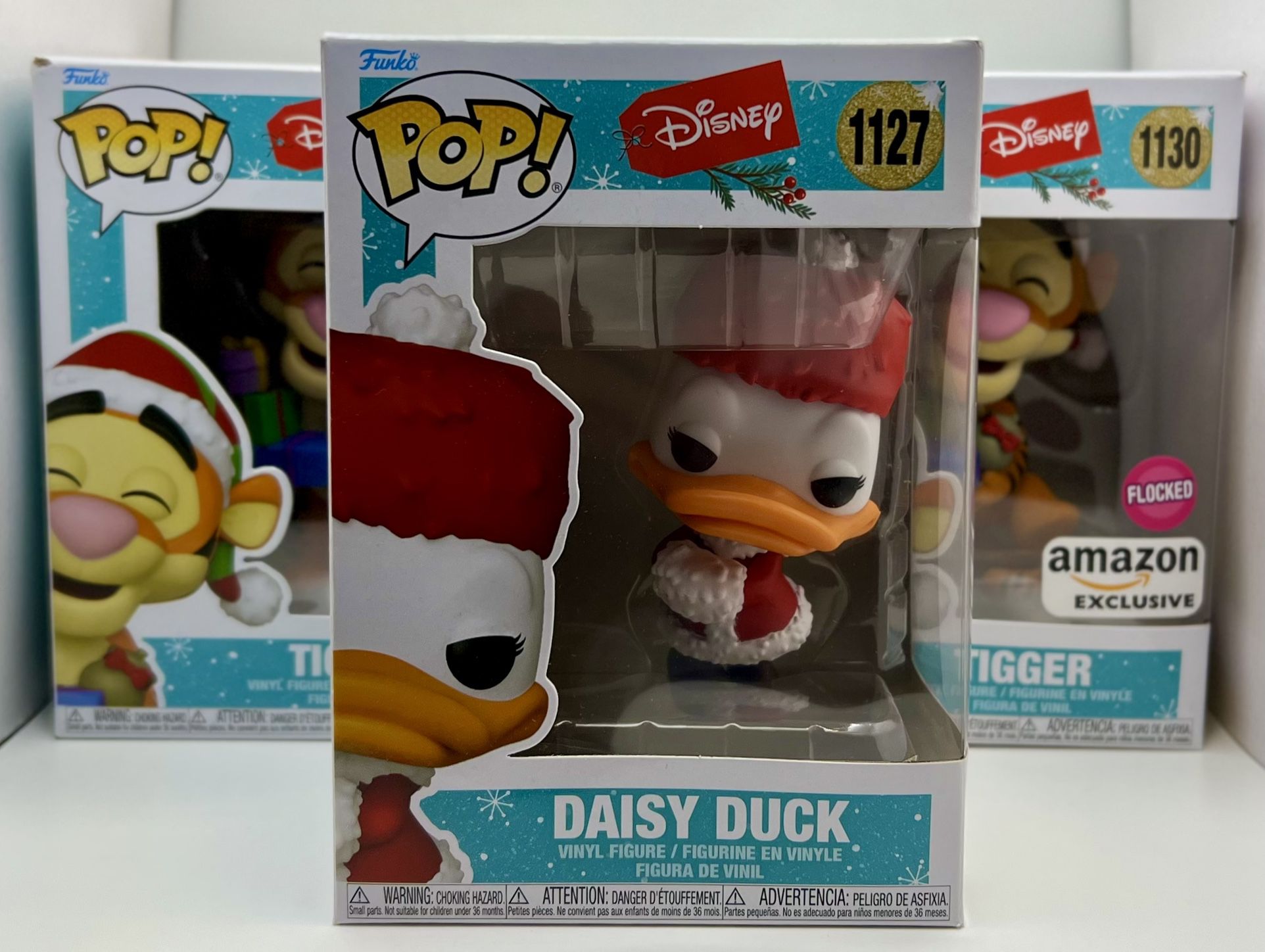 Disney - Flocked Tigger & Daisy Duck Funko POP! 3 POP Bundle