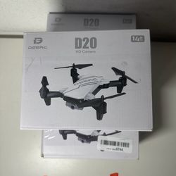 DEERC D20 Mini Drone 720P HD FPV Camera Remote Control (silver)