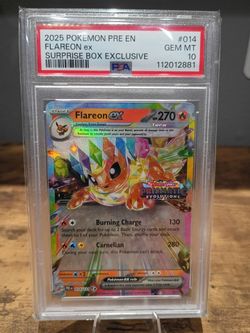 FLAREON ex PSA 10