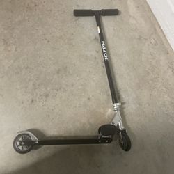 Black scooter 