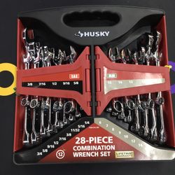 Husky 28-Piece Wrench Set