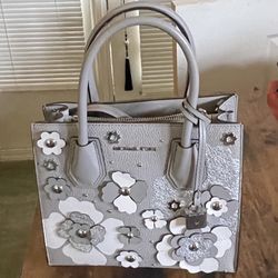 Michael Kors Mercer Bag With Flowers