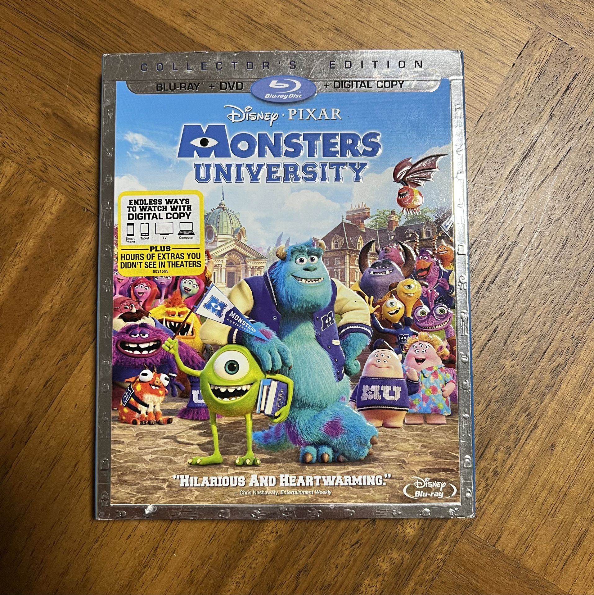 Monsters University Disney Pixar Children’s & Kid’s Blu-Ray DVD Movie